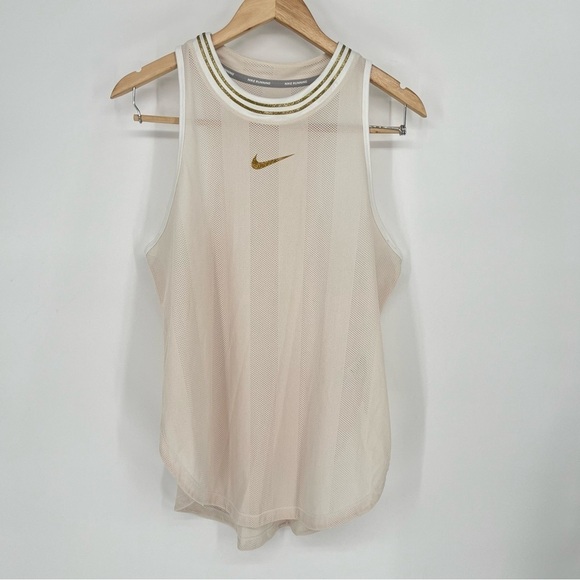 Nike Glam Metallic-Logo Racerback Tank Top - Picture 3 of 13